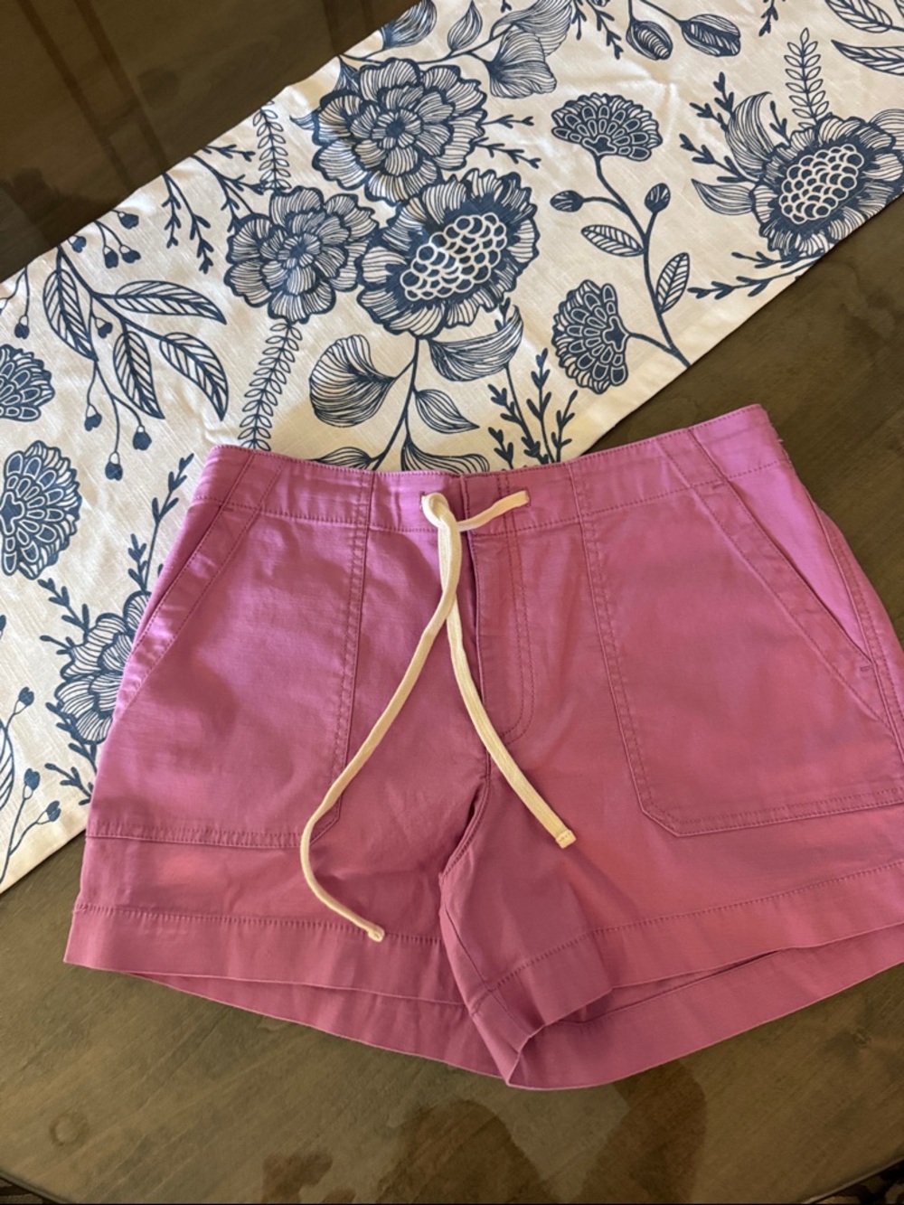 NWT Loft Women's Pink Drawstring Casual Shorts
